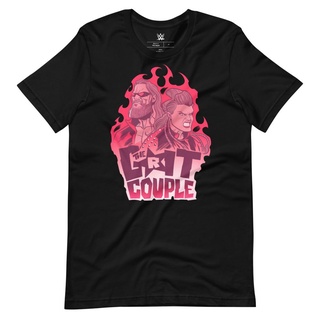 เสื้อยืดผู้หญิง เสือยืดผู้ชาย เสื้อยืด DIY WWE 2022 ขอบใหม่ &amp; เบธ ฟีนิกซ์ "คู่รักกรวด" RcM เสื้อทหาร