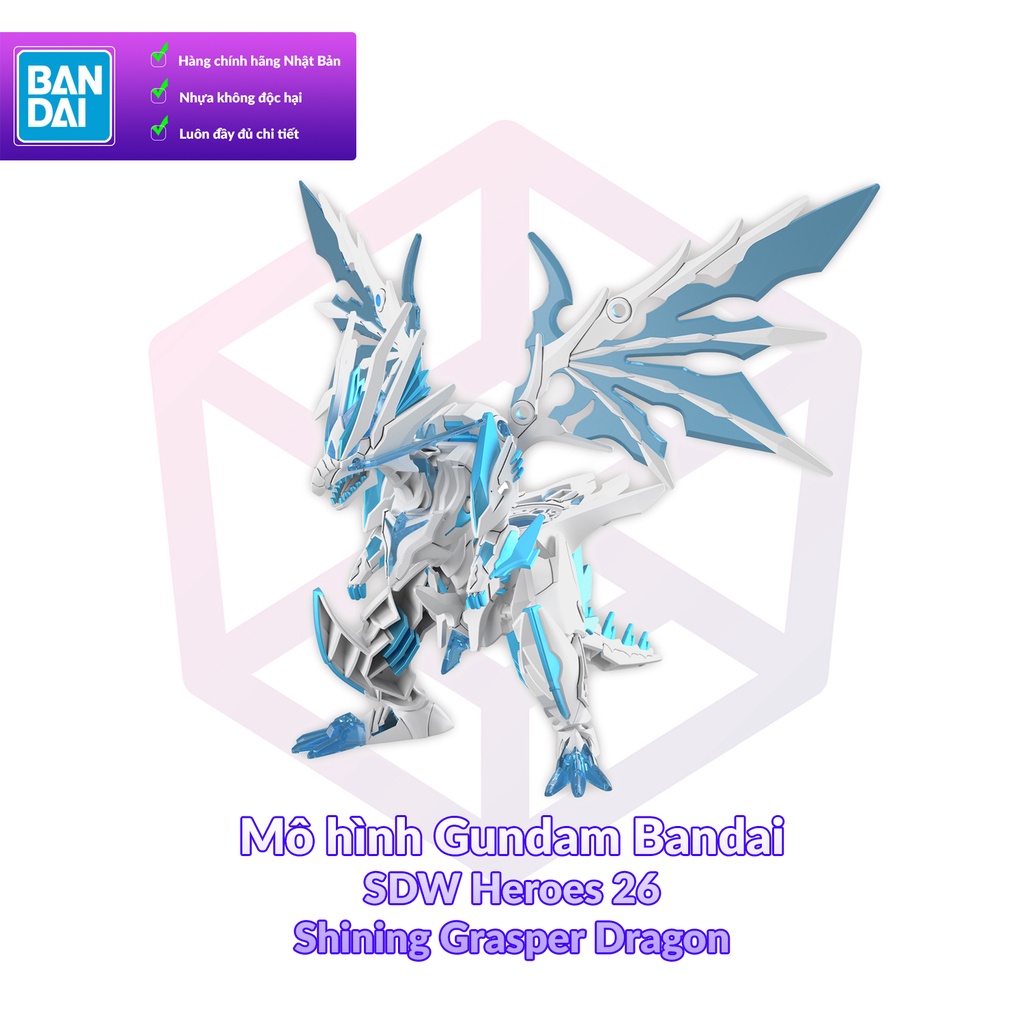 กันดั ้ ม Bandai SDW Heroes 26 Shining Grasper Dragon [GDB ] [BSD ]