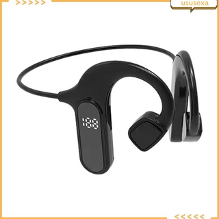 Bluetooth Bone Conduction Headset LED Display Open-Ear for Running Swimming