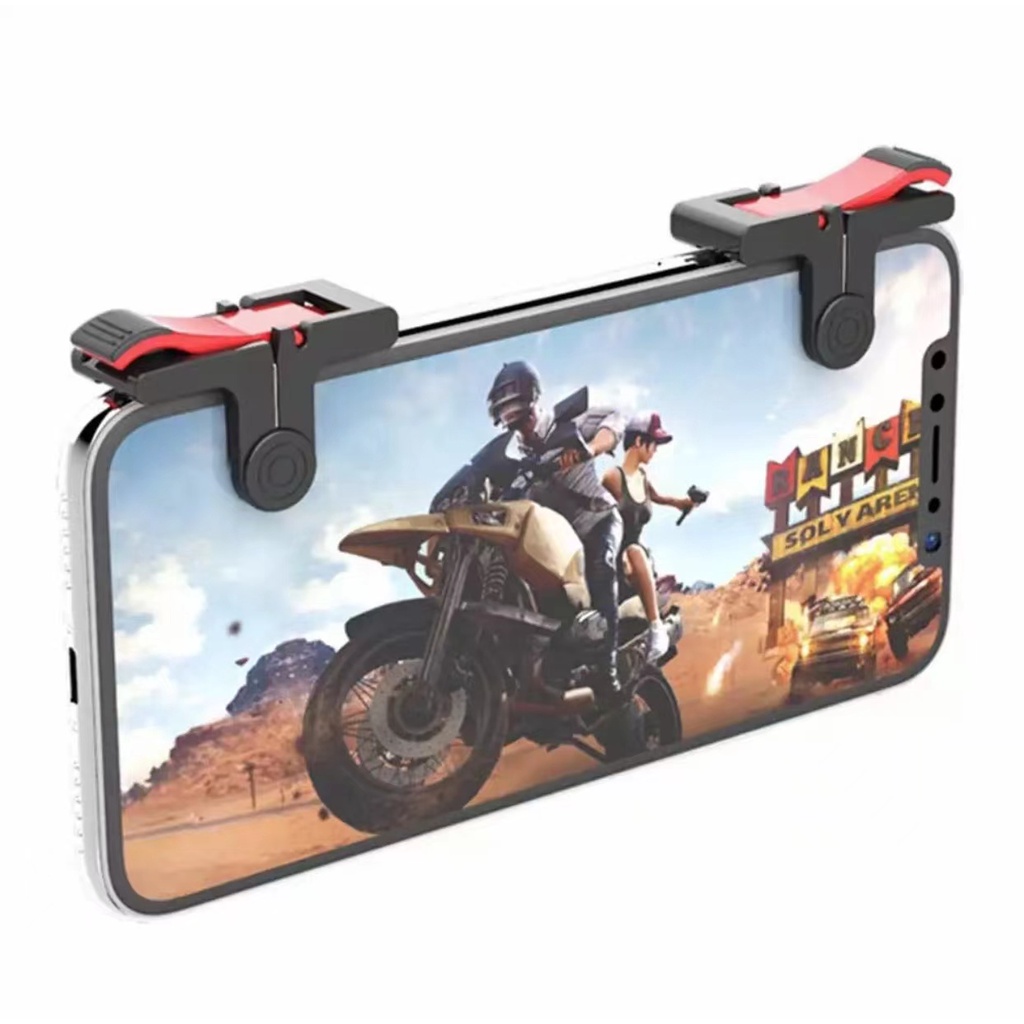 ปุ่มช่วยยิง SHOOTING TAP  joystick จอยเล่นเกมส์มือถือ (Rules of Survival, PUBG) 1คู่