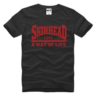 เสื้อยืดแขนสั้นลําลอง ผ้าฝ้าย พิมพ์ลาย Skinheads A Way Of Life แฟชั่นสําหรับผู้ชายสามารถปรับแต่งได้