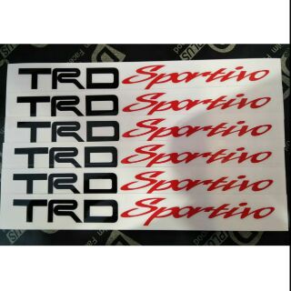 สติ๊กเกอร์ TRD Sportiro