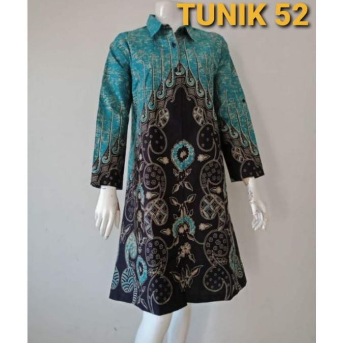 Ibs52 TUNIK / DRESS เสื้อผ้าผู้หญิง ไทริคอต ผ้าเรียบเนียน