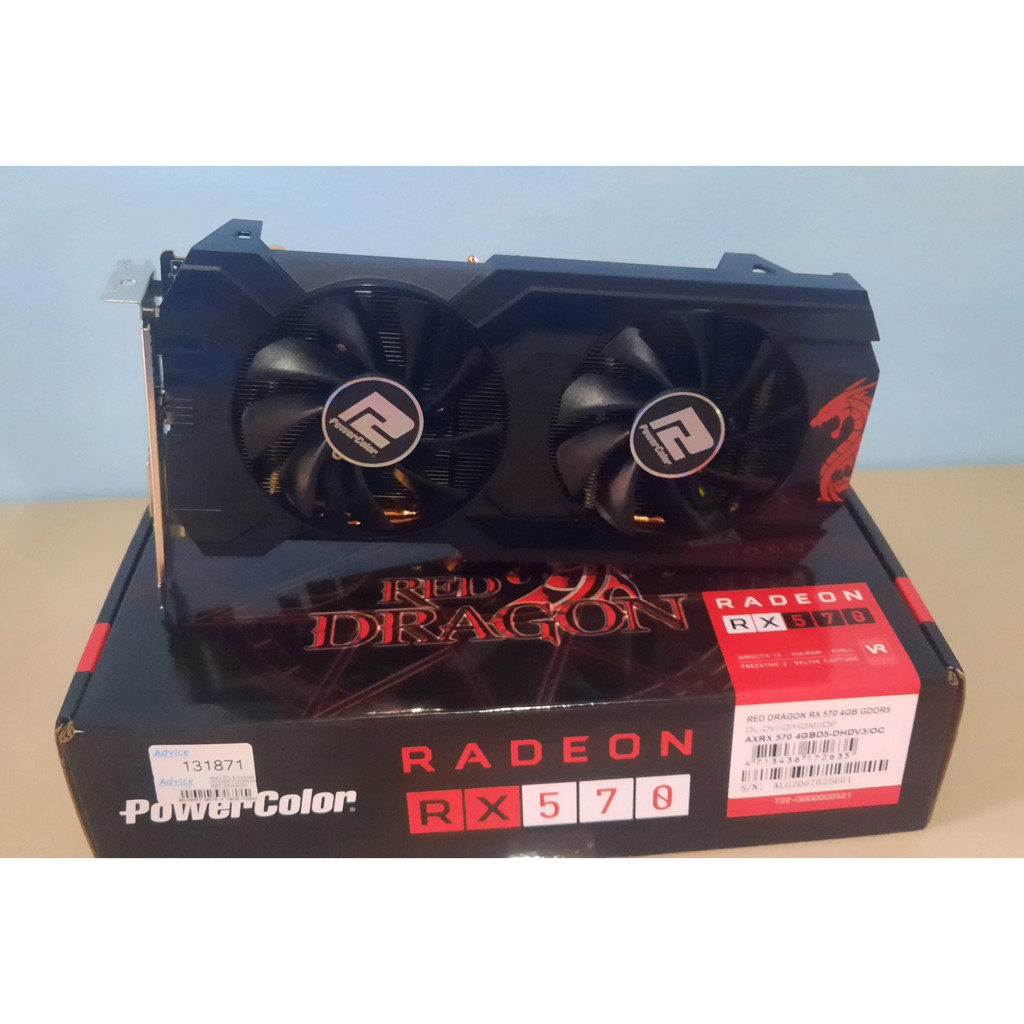 PowerColor Red Dragon AXRX 570 4GB