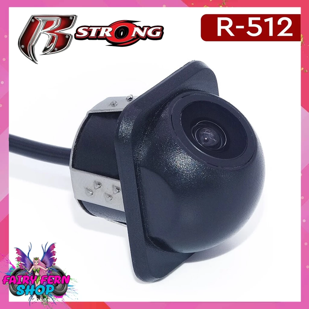กล้องมองหลังติดรถยนต์แบบเจาะ  R-STRONG Rear Camera รุ่น R-512 สำหรับใช้ดูภาพตอนถอยหลังView Camera ด้านหลัง Camera รถ thumbnail 9