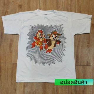 CHIP AND DALE MOVIE CARTOON เสื้อลายการ์ตูน เสื้อวง เสื้อทัวร์ เสื้อหนัง