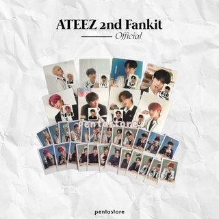 [อย่างเป็นทางการ] โฟโต้การ์ด โฟโต้การ์ด Ateez 2 Kdt Fankit/2nd Fankit