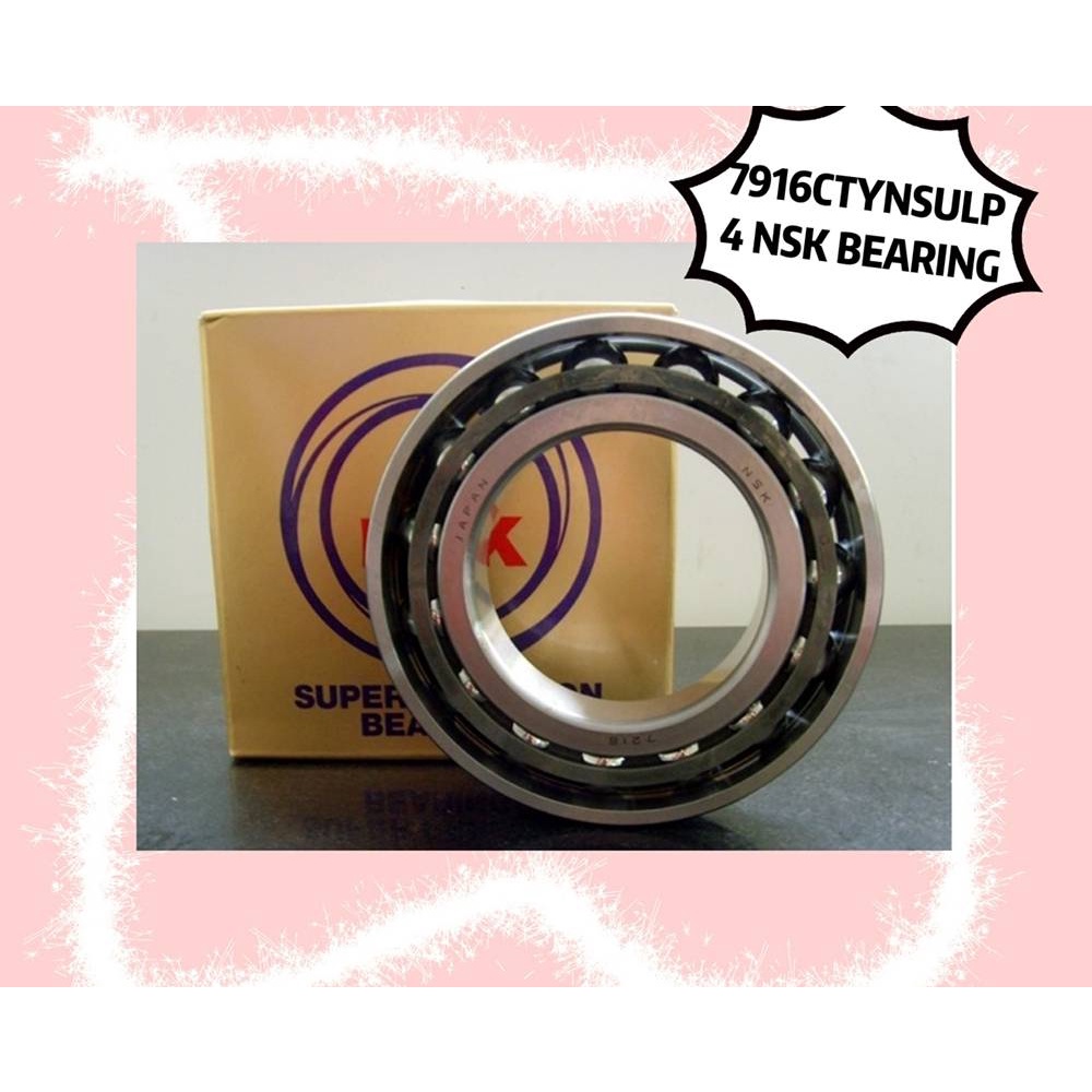 7916CTYNSULP4 NSK BEARING  สินค้ามีสต็อก พร้อมส่ง