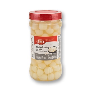 กระเทียมโทนดอง ตราเอโร่ ARO 870 กรัม (น้ำหนักเนื้อ 468 กรัม) Pickled Garlic Pearl