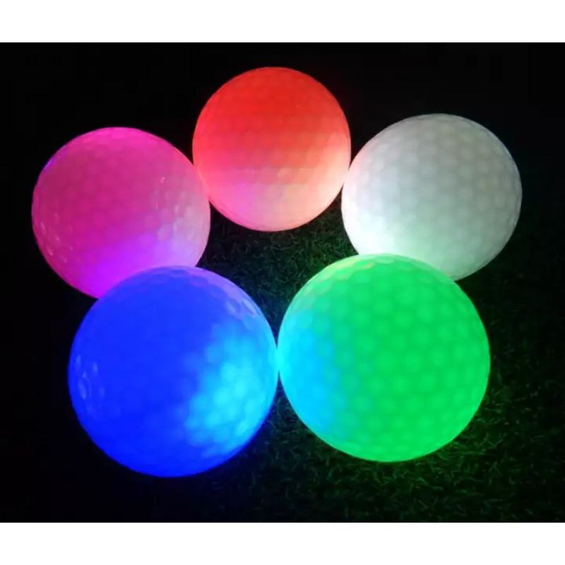 ลูกกอล์ฟมีไฟ (led golf ball) สินค้าพร้อมส่งในไทย 1-2 วัน