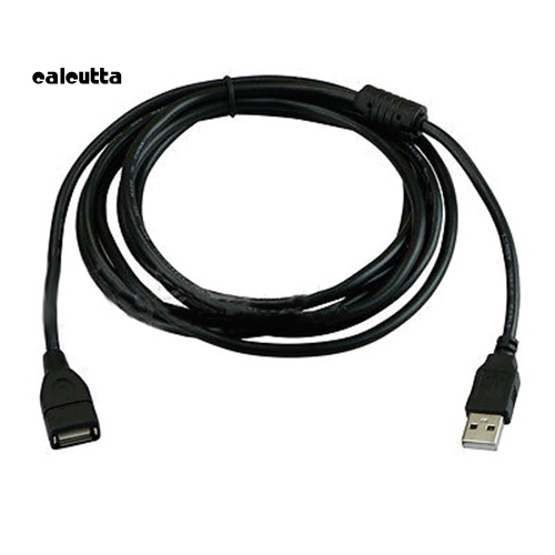 [calcutta] 10FT/3M USB 2.0 A Male to A Female Extension Cable Cord Extender for PC Laptop