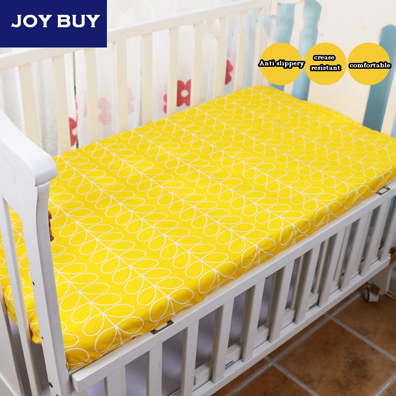 105*50cm /110*60cm/110*65cm/120*70cm Baby Bed Crib Pure Cotton Fitted ...