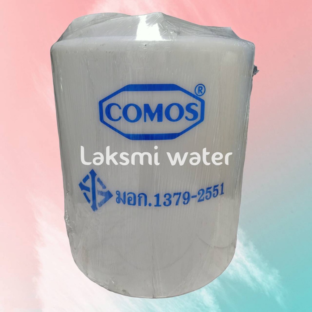 ถังน้ำ PE 100 ลิตร , 200 ลิตร Comos โคมอส (กรุณากดสั่งออเดอร์ ครั้งละ 1 ใบ เท่านั้น)