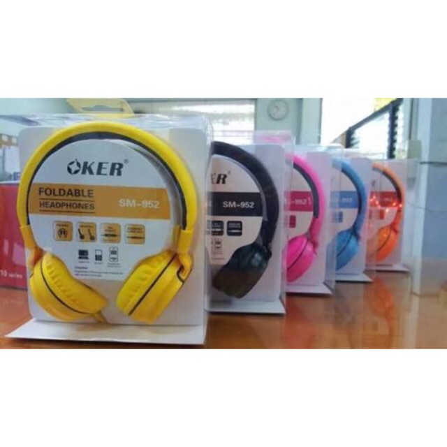 OKER หูฟังแบบครอบหู รุ่น SM-952