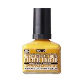 Mr.Weathering Color Filter Liquid WC10 Spot Yellow