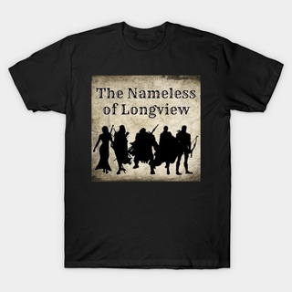 เสื้อยืด พิมพ์ลาย Nameless of Longview สําหรับผู้ชาย และผู้หญิง