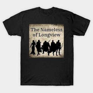 เสื้อยืด พิมพ์ลาย Nameless of Longview สําหรับผู้ชาย และผู้หญิงSize S-5XL