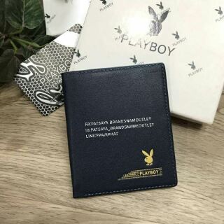 พร้อมส่ง4สี Must Have! PLAYBOY SHORT WALLETแท้💯💯💯 กระเป๋าสตางค์สั้นพับ2ตอน Limited Edition จาก Playboy