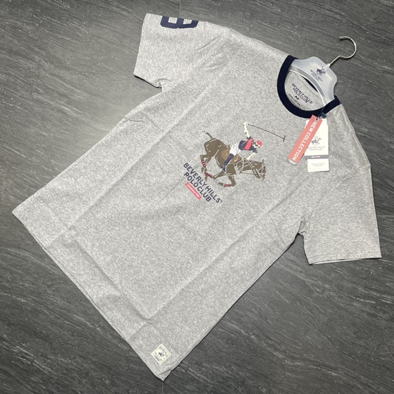 H1 เสื้อยืดคอกลม Beverly Hills polo club แท้มีถุงแบร์นให้