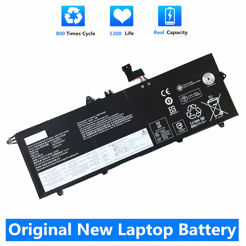 CSMHY ใหม่11.52V 57Wh L18M3PD1แบตเตอรี่แล็ปท็อปสำหรับ Lenovo ThinkPad T490s T495S T14S Series L18L3P