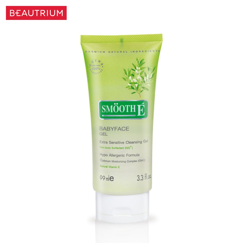 SMOOTH-E Babyface Gel เจลล้างหน้า 3.3oz — صورة 2