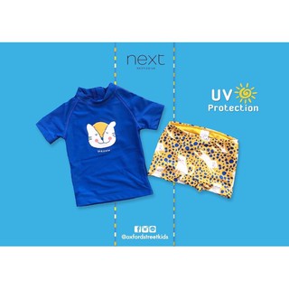 ✅ [4-5Y] Next 2 Pc Cat Swim Set UV Protection ชุดว่ายน้ำเด็ก 2 ชิ้น ป้องกันแสงแดด