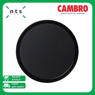 Cambro Non-Stick Tray ถาดเสิร์ฟถาดอาหาร ทรงกลม (สีดำ)  รุ่น P