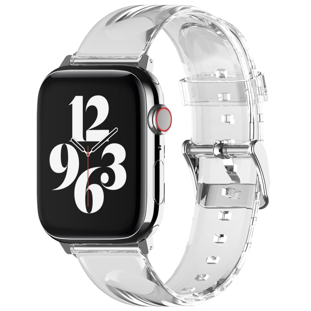 elago Clear Apple Watch Strap for All Apple Watch series 1,2,3,4,5,6,7,8,9,SE,Ultra สายนาฬิกา สินค้าพร้อมส่ง