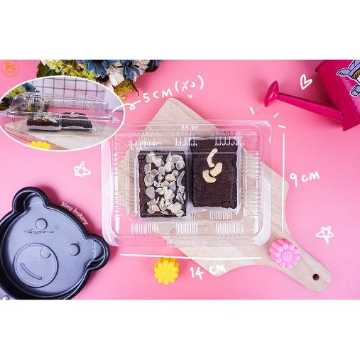 กล่องใส B-3 /BOP-B3 จำนวน 100ใบ/ห่อ