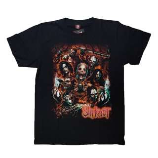 (ขายส่งได้)เสื้อวง Slipknot rock Tshirt เสื้อวงร็อค Slipknot