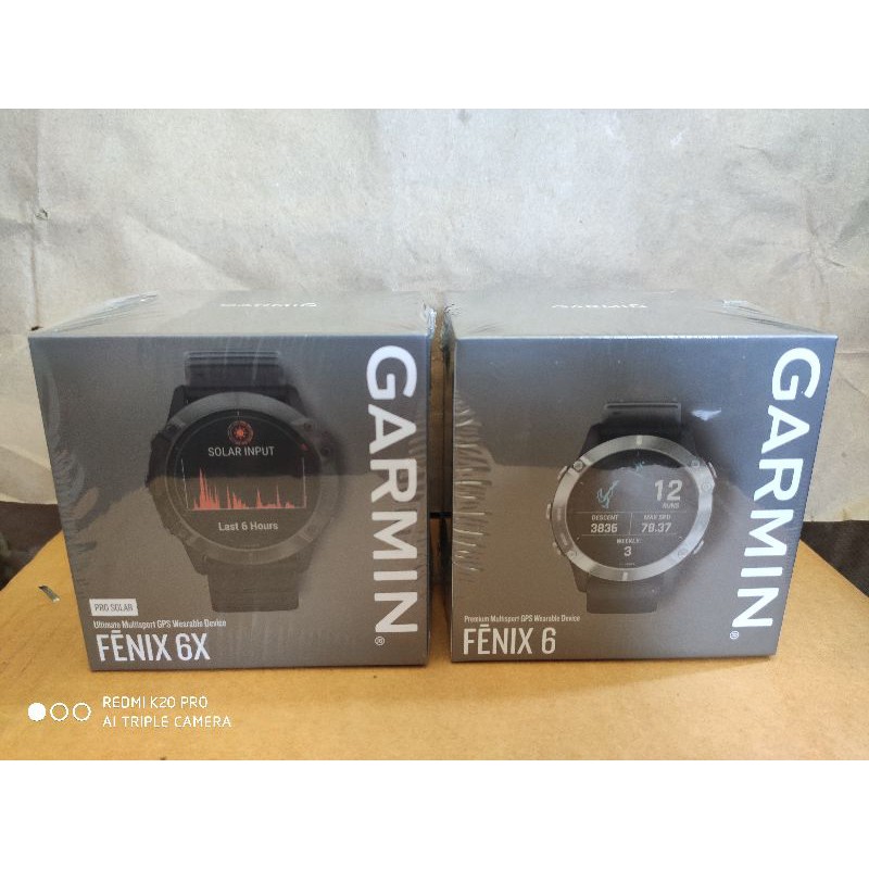 Garmin Fenix 6 Silver with Black Band - นาฬิกา GPS มัลติสปอร์ต