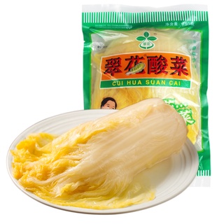 ผักดอง กะหล่ำปลีดองปรุงรสพร้อมทาน เสฉวน 翠花酸菜整颗 750g malamart