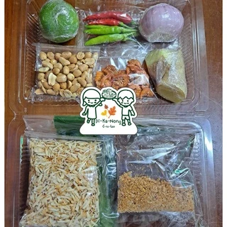 เมี่ยงคำ สูตรโบราณ มะพร้าวคั่วเอง ใหม่ สด กรอบ หอมมัน อร่อย