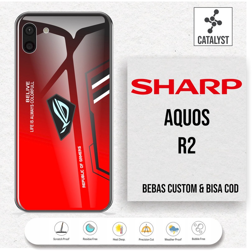 (ซื้อ 1 แถม 2) Garskin Skin SHARP AQUOS R2 - CODE -84HS สามารถปรับแต่งได้ - เคสสติ๊กเกอร์