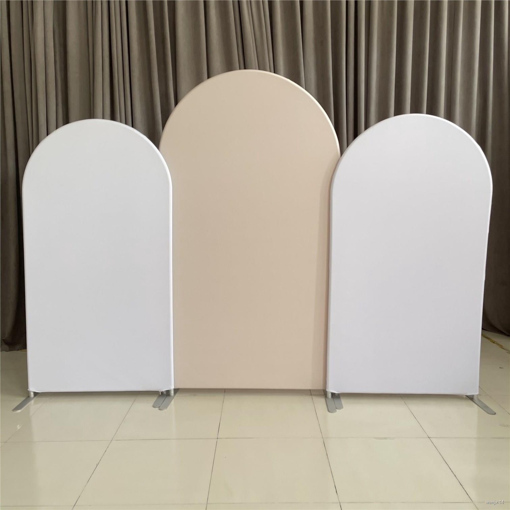❃♀Custom Solid color arch stand and cover backdrop popular party fiesta decoration photo booth background