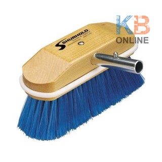 SHURHOLDแปรงขัด ไนล่อนสีน้ำเงิน 8" 200 มม.ขนแปรงนุ่มพิเศษ SHURHOLD abrasive brush Blue Nylon 8" 200 mm. x-soft