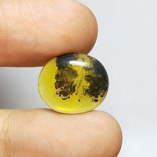 พลอย โอปอล ต้นไม้ ธรรมชาติ แท้ ( Natural Dendritic Moss Opal ) 6.65 กะรัต