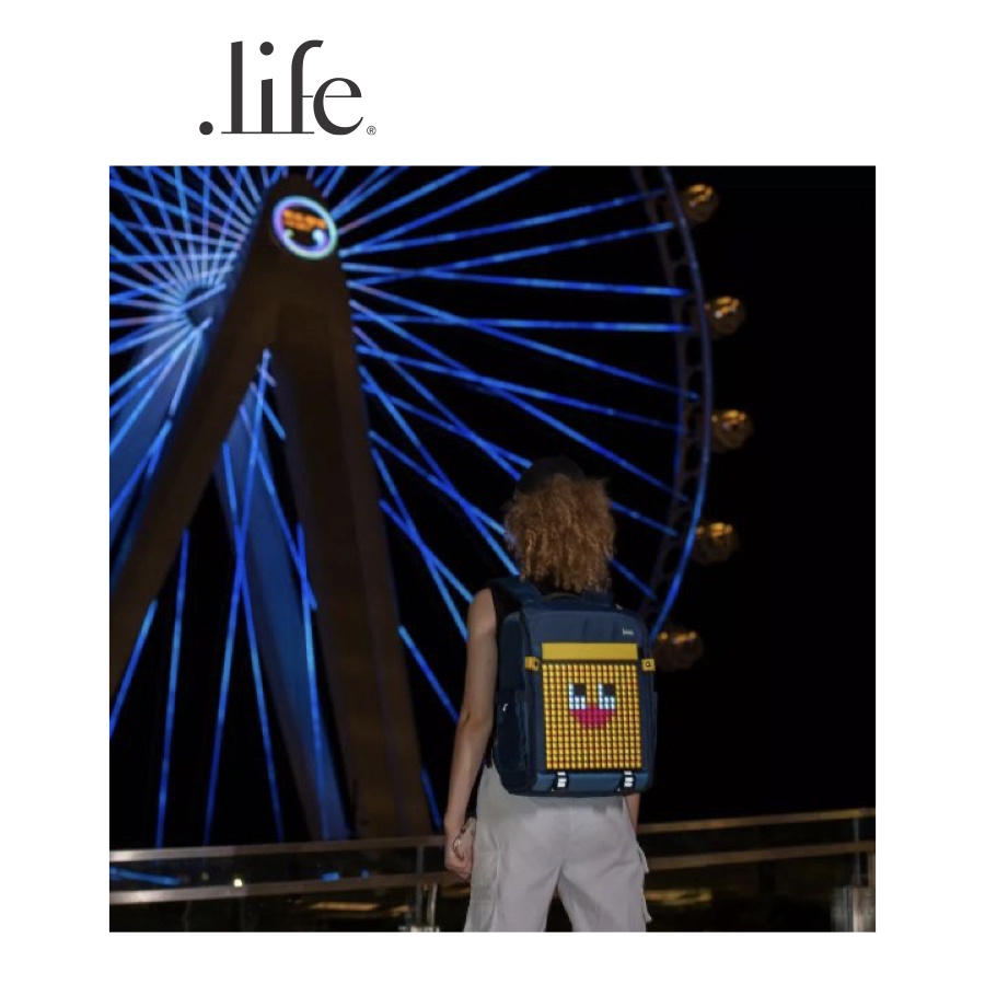 DIVOOM กระเป๋าเป้ Backpack-S - Blue  by dotlife
