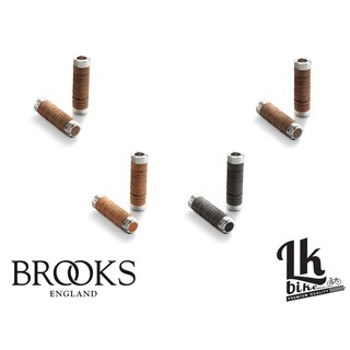 ปลอกแฮนด์ Brooks PLUMP LEATHER GRIPS