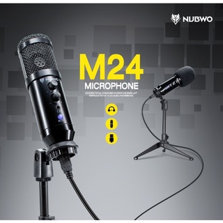 Nubwo M24 Uni-Directional Condenser Microphone ไมค์โครโฟนคอนเดนเซอร์