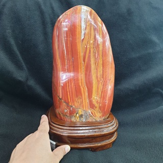 หินก้อนเรดแจสเปอร์ หินเรดแจสเปอร์ (Red Jasper)