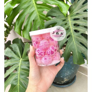 Sugary Bath Time Body Scrub สครับเมือกหอยทาก (สูตรโกจิเบอร์รี่) สครับน้ำตาล เผยผิวใหม่ สุขภาพดี เปล่งปลั่งมีน้ำมีนวล ผิว