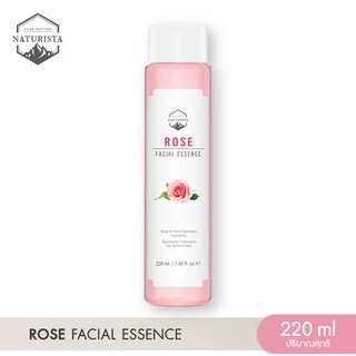Naturista น้ำตบเอสเซนส์โลชั่นกุหลาบ คืนความสดใสให้ผิวดูเปล่งปลั่งกระจ่างใส Rose Facial Essence 220ml