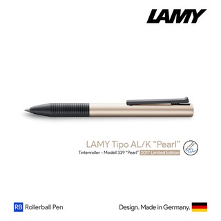 Lamy Tipo AL/K "Pearl" Rollerball Pen - ปากกาโรลเลอร์บอลล์ลามี่ทิโป้  สีเพิร์ล