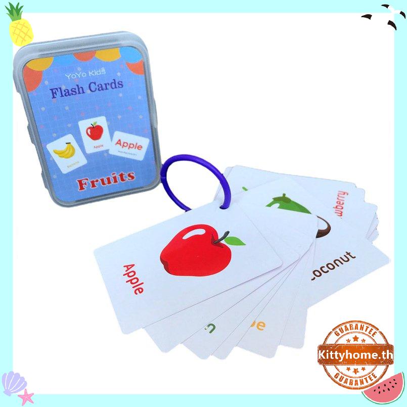 Educational Toys 41 บาท Kittyhome กล่องการ์ดดิจิตอลภาษาอังกฤษของเล่นเสริมการเรียนรู้เด็ก Mom & Baby