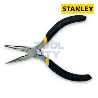 STANLEY 84-119 คีมปากแหลม ด้ามหุ้มยาง 5"