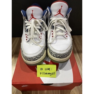 Air Jordan 3 Retro Og True Blue 2016 - 854262-106 มือสอง