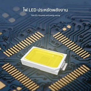 IWACHI โคมฝังฝ้าทรงกลม LED Panel Light 6W/9W/12W/18W/24W แสงขาวและแสงวอร์มไวท์
