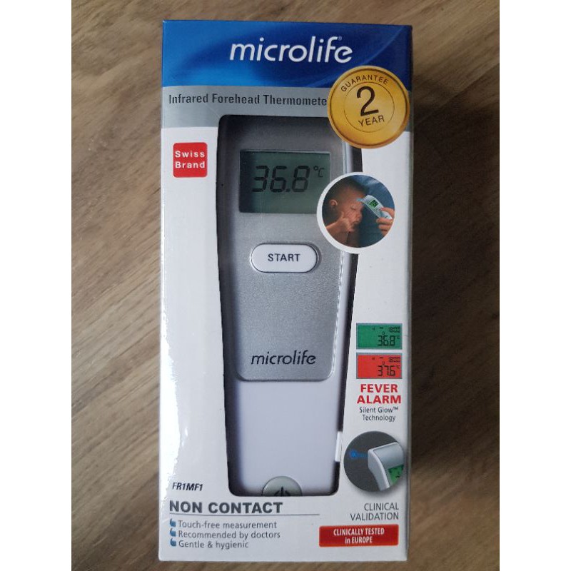 ราคา Microlife ไมโครไลฟ์ เทอร์โมมิเตอร์วัดอุณหภูมิทางหน้าผาก infrared