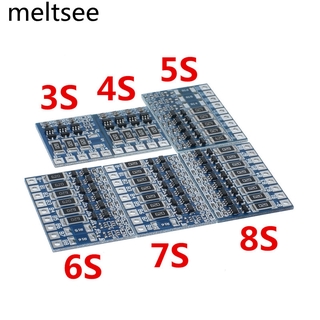 5 S 21 V 4 . 2 V บอร์ดป้องกันการสมดุล 5S 21V 4.2V 68Ma 5s Li - Ion 18650 3s 4 S 5 S 7 S 8s